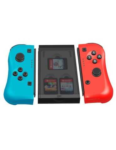 Manette compatible Nintendo Switch Rouge Blue avec moteur vibrant