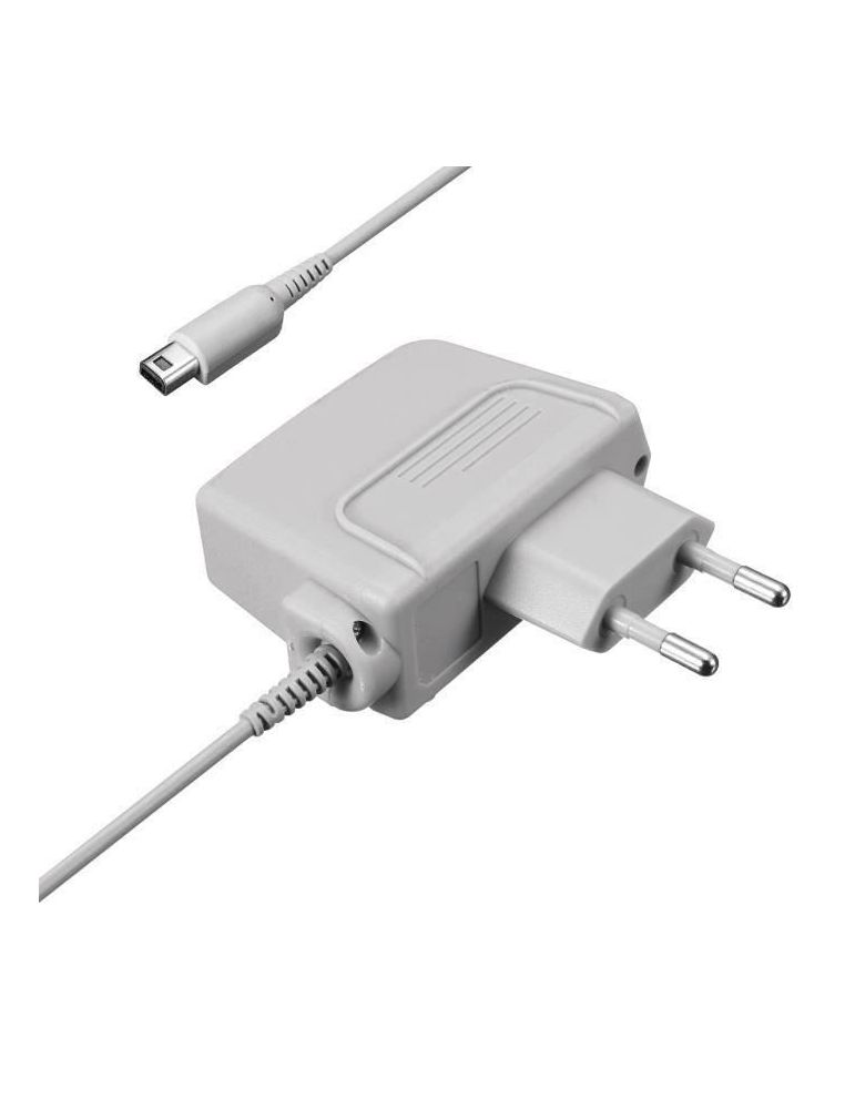 EU Plug Chargeur pour Nintendo 3DS XL, 3DS, 2DS, DSi - Gris